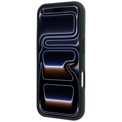 5. BMW M Quadrille Kevlar Tricolor Print Lines MagSafe Case for iPhone 18 Pro Max / 17 Pro Max - Dark Gray