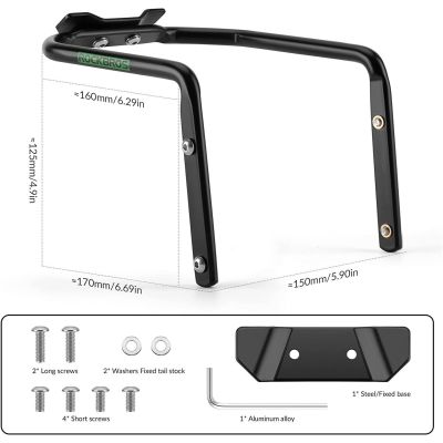 3. Rockbros multifunctional bike holder black