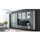 7. TV cabinet VIGO '140' 30/140/40 white/grey gloss
