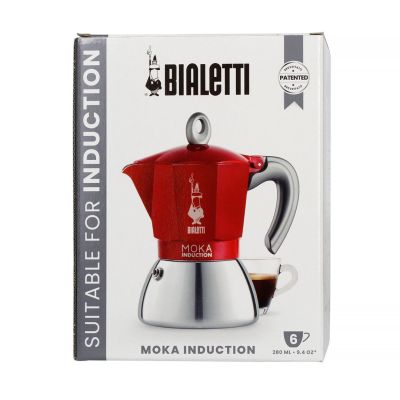 12. Bialetti Moka Induction Coffee Maker 6tz