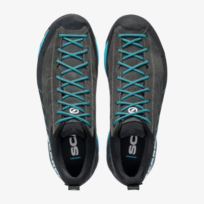 4. Scarpa Mescalito GTX approach shoes - shark/azure size: 48