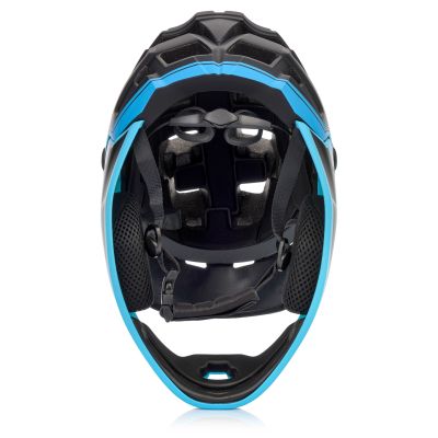 27. Meteor Hydra M Full-Face Bike Helmet 55-58 cm Black/Blue