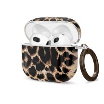 Tech-Protect Lamano case for AirPods 4 / 5 - black and brown
