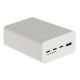 Greencell PowerPlay 30 - white powerbank 30,000mAh, 22.5W, 4 ports