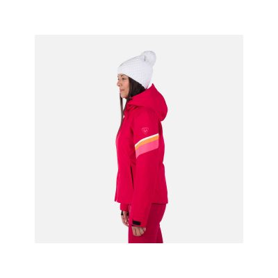 7. Rossignol W Strawpile Jkt Jacket Red