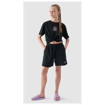 3. Girls' printed top 4F 4FJWSS25TTSHF1872-20S