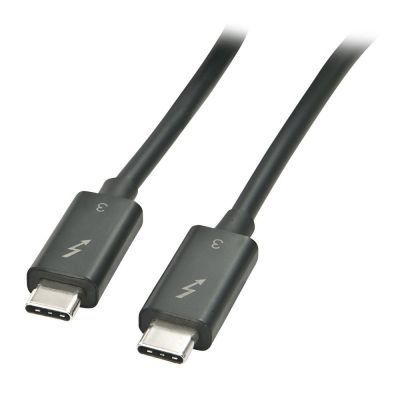 Lindy 41555 USB Cable USB 3.2 Gen 1 (3.1 Gen 1) 0.5m USB C Black