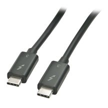 Lindy 41555 USB Cable USB 3.2 Gen 1 (3.1 Gen 1) 0.5m USB C Black