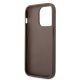 7. Guess GUHCP15L4GMGBR iPhone 15 Pro 6.1" brown/brown hardcase 4G Big Metal Logo