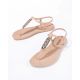 4. Ipanema Sandal Class women's flip-flop sandals, light beige with gold