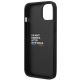 7. Case BMW BMHCP14M22PTDK iPhone 14 Plus 6.7 "black / black Leather Stamp Tricolor