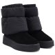 4. Black leather platform snow boots Big Star UU274731