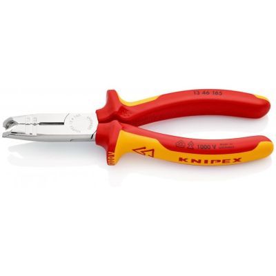 2. Knipex 13 46 165 Wire Stripper Red, Yellow
