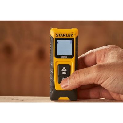 15. Stanley SLM65 Laser Rangefinder Black, Yellow 20 m