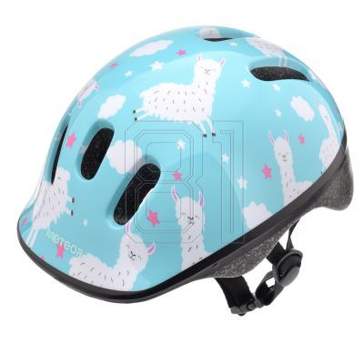 7. Meteor KS06 XS Bike Helmet 44-48 cm Alpacas 17432