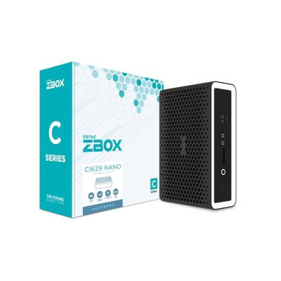 6. Zotac ZBOX CI629 NANO PC Size 1.8L Black, White Intel SoC i3-1315U 1.2 GHz