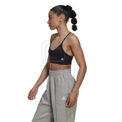 11. Adidas PureLounge Light-Support Strappy Bra W HD0284 sports bra