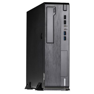 10. Akyga AK-502-02BK Midi Tower Computer Security & Holders Black