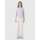 5. Women's slim T-shirt with modal 4F 4FWSS25TTSHF1995-34S