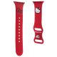 3. Hello Kitty Silicone Kitty Head strap for Apple Watch 38/40/41mm - red