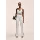 Casall Grace Flare Slit Pant Women's Leggings White - S
