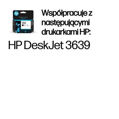 2. HP 302 SC Ink Black F6U66AE