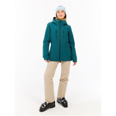 3. Women’s hooded zip-up ski/snowboard jacket PROTEST PRTBEVERLY, blue