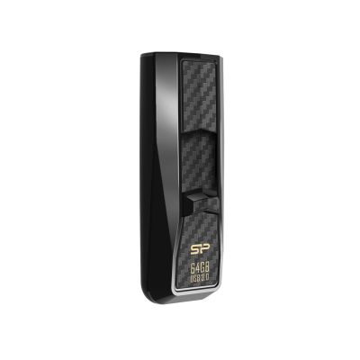 4. Silicon Power Blaze B50 USB Flash Drive 256GB USB Type-A 3.2 Gen 1 (3.1 Gen 1) Black