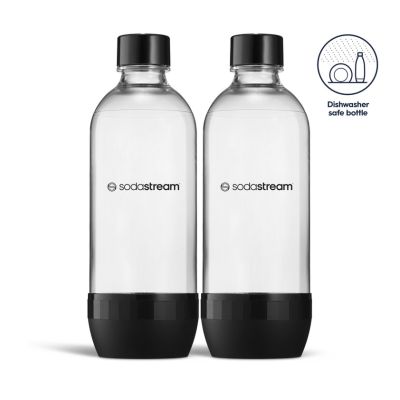 2. SodaStream Dishwasher-safe PET Bottles 1L