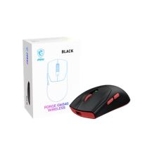 MSI Forge Gm340 Wireless Black Gaming Mouse Ambidextrous RF Wireless + Bluetooth Optical 12000 DPI