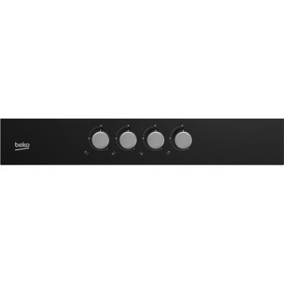 8. Beko Gas Hob HILG64220S (4 burners; black)