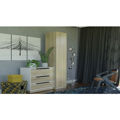 6. WARDROBE DOOR SHELVES SD-50 SONOMA OAK