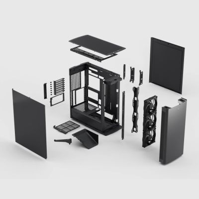 5. Fractal Design Define One Dark Solid Midi Tower Black
