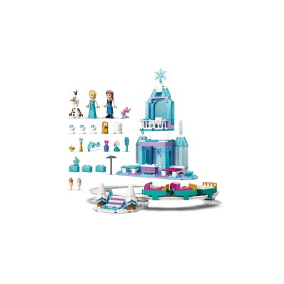6. LEGO Disney Princess 43281 Elsa's Ice Castle and Sleigh Ride