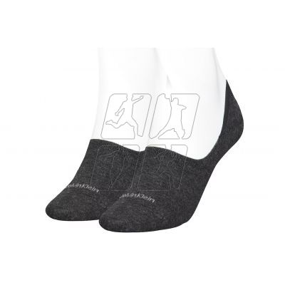 Calvin Klein Footie Mid Cut 2P Socks 701218771003