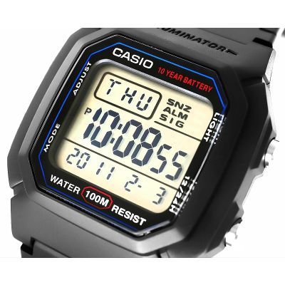 4. Men's Watch CASIO W-800H-1AVDF + BOX