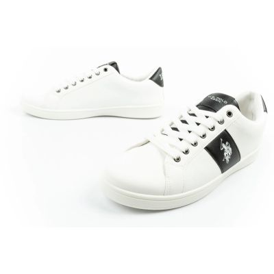 8. US Polo Assn. shoes sneakers men's sneakers fashionable white comfortable
