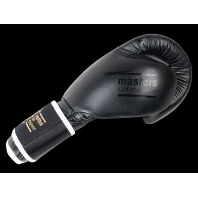 5. Masters Rbt-Black Boxing Gloves 12 oz 01805-1201