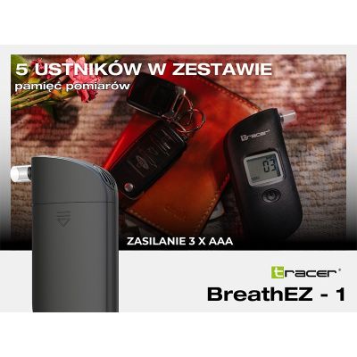 18. TRACER EZ-1 SEMICONDUCTOR BREATHALYZER TRAALC47556