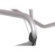 9. Two-Person Metal Sled, Silver