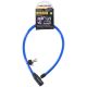 4. BICYCLE LOCK CABLE LOCK 0.4x65CM BLUE DUNLOP