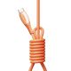 2. Joyroom S-A59 Vibrant Series 60W USB-C - USB-C Cable 1.2m - Orange