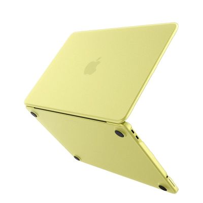 2. Spigen AirSkin Case for MacBook Neo 13" 2026 - Matte Yellow