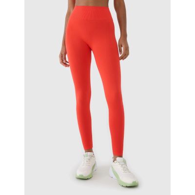 9. Women's seamless training leggings 4F 4FWSS25TFTIF380-62S