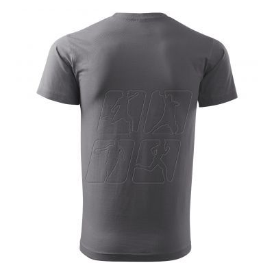 3. Malfini Basic M MLI-12936 steel T-shirt
