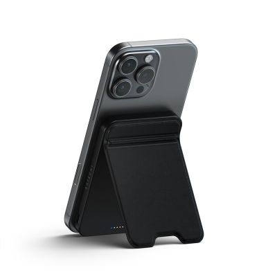 3. Satechi OntheGo Powerbank 5K - Magnetic Powerbank with Stand 5k mAh Compatible with MagSafe and Qi2 (Black)