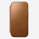 6. Nomad Modern Leather Folio Cell Phone Case 16 cm (6.3") Tan/Light Brown