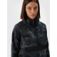 5. Women's oversize stand-up collar fleece 4F 4FWAW24TFLEF298-90A