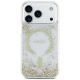 3. Guess Resin Bottom Glitter MagSafe Case for iPhone 18 Pro / 17 Pro - Gold