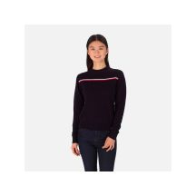ROSSIGNOL W Audrine Knit navy blue sweater
